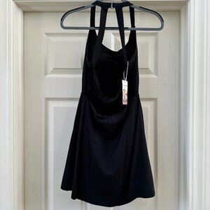Halara Backless Athletic Dress (Black - M)